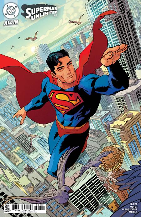 Superman Unlimited #4 Cover C Hayden Sherman Card Stock Variant (DC Comics, 2025)