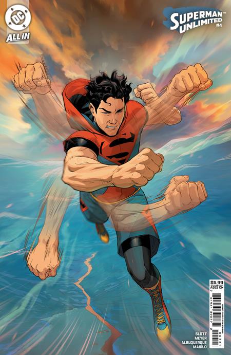 Superman Unlimited #4 Cover E Ryan Benjamin Card Stock Variant (DC Comics, 2025)