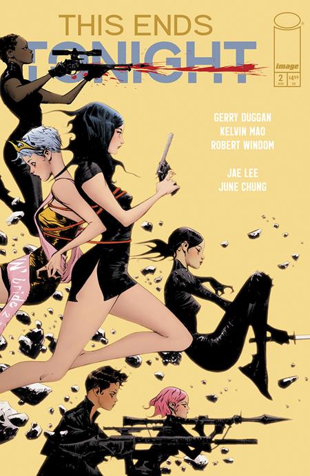 This Ends Tonight #2 (of 3) Cover A Jae Lee Connecting (Image Comics, 2025)