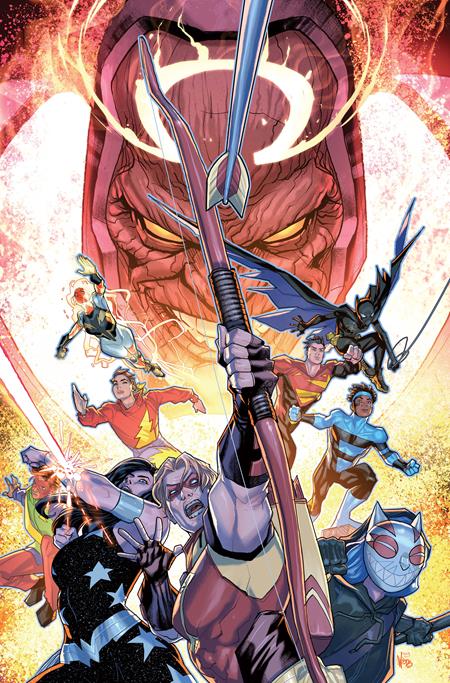TITANS #32 CVR A PETE WOODS (DC K.O. Tie-In) (1st Print)