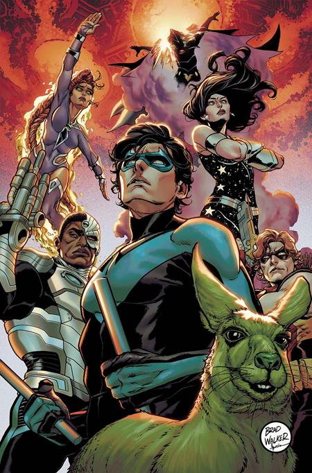 TITANS #32 CVR B BRAD WALKER CARD STOCK VAR (DC K.O. Tie-In) (1st Print)