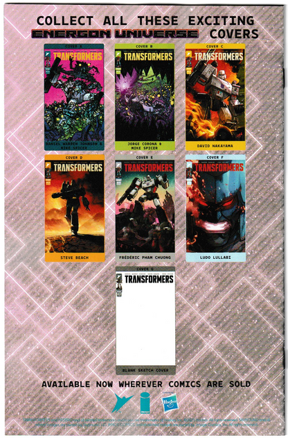 Transformers #19 2nd Ptg CVR A Jason Howard