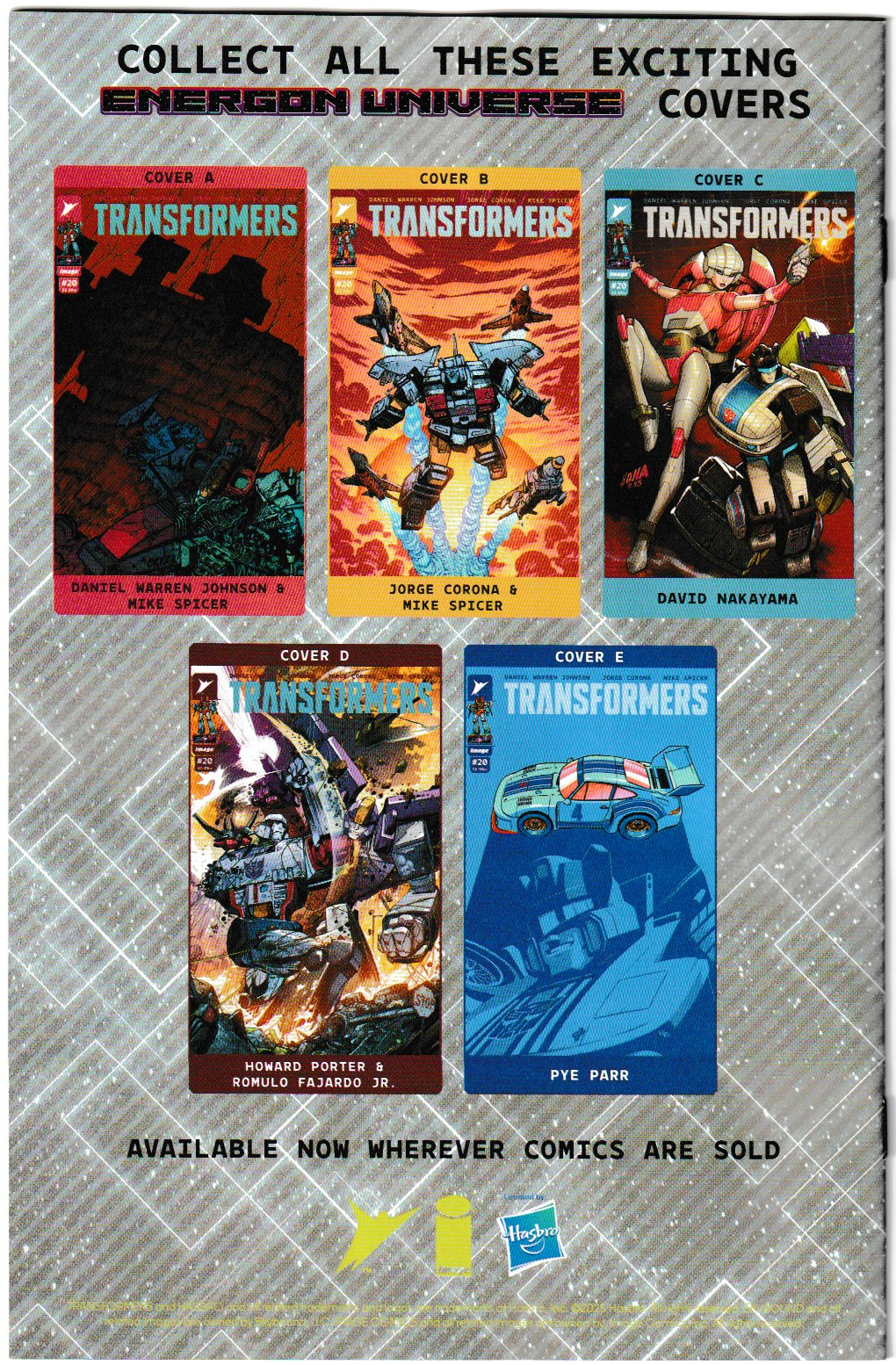 Transformers #20 2nd Ptg CVR B Jason Howard Autobot Variant