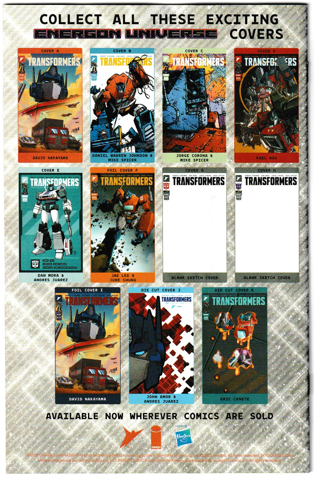 Transformers #25 Cover A David Nakayama – Image Comics 2025 (NM/NM+)