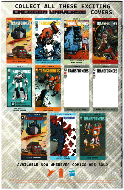 Transformers #25 Cover B Daniel Warren Johnson & Mike Spicer – Image Comics 2025 (NM/NM+)