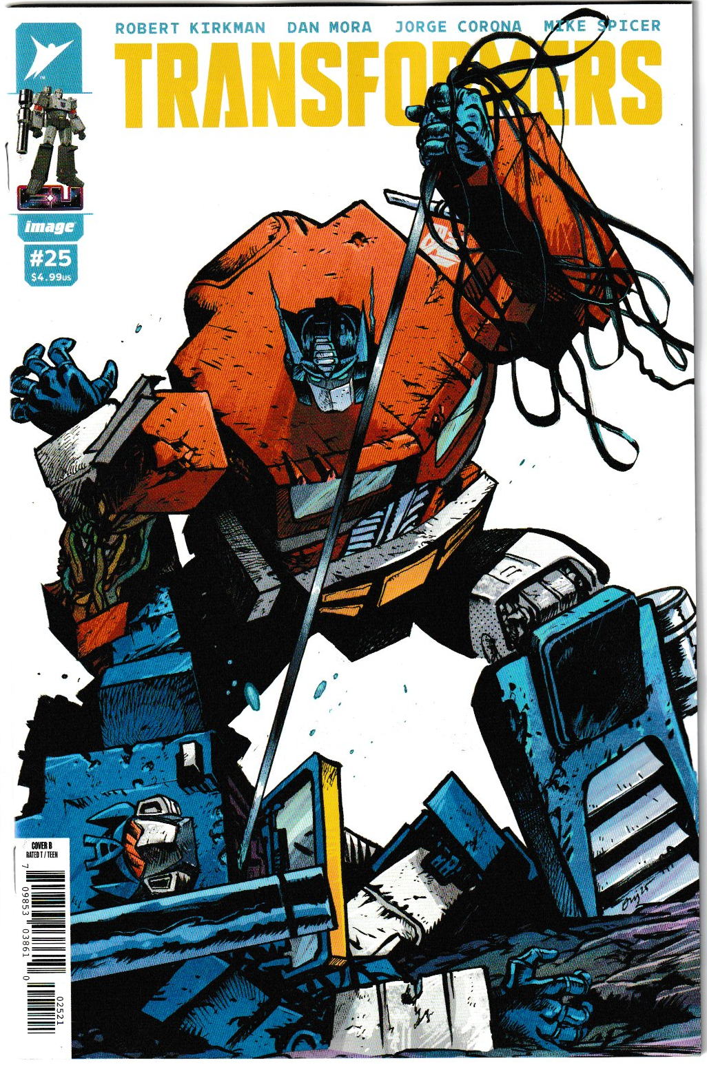 Transformers #25 Cover B Daniel Warren Johnson & Mike Spicer – Image Comics 2025 (NM/NM+)