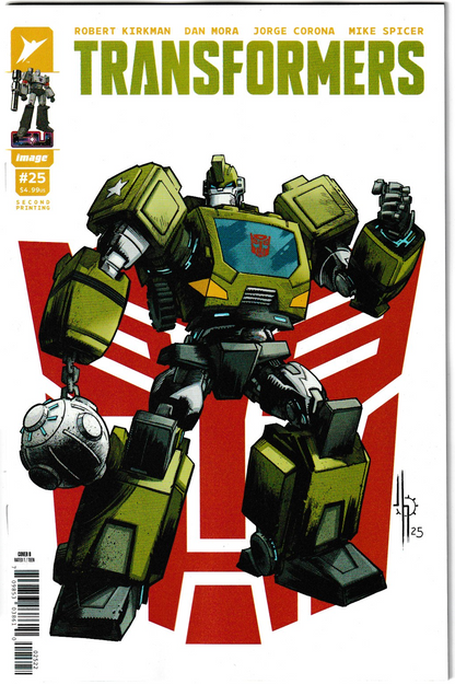 Transformers #25 (2nd Print) Bundle 4 Covers A-D Jason Howard – [4 Book Bundle]