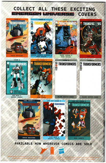 Transformers #25 (2nd Print) Cover B Jason Howard – Image Comics 2025