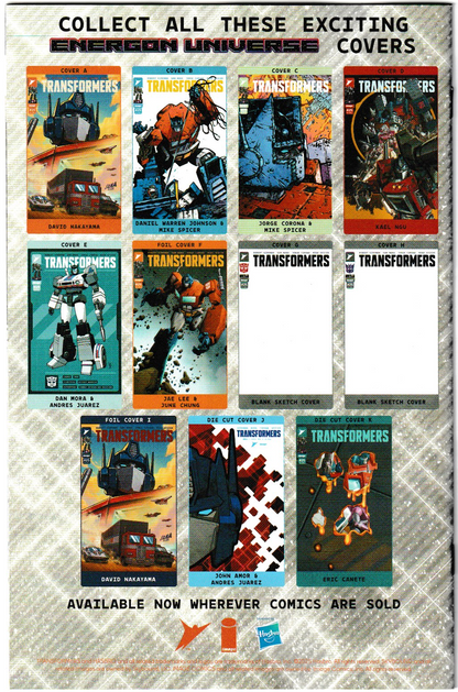 Transformers #25 Cover E Dan Mora & Andres Juarez 1:50 Incentive Variant – Image Comics 2025