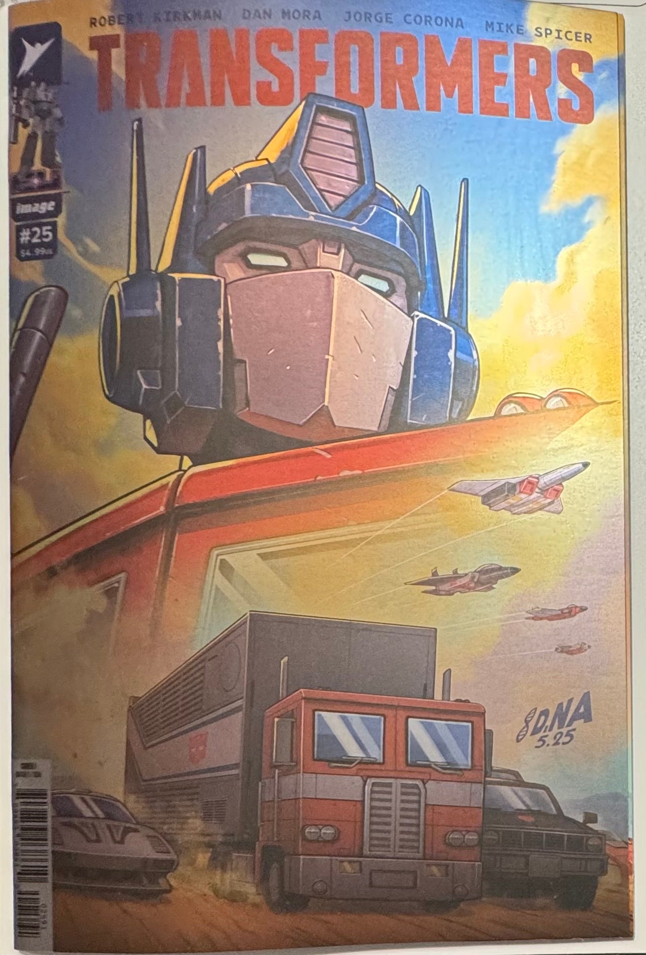 Transformers #25 Cover I David Nakayama Foil Variant – Image Comics 2025