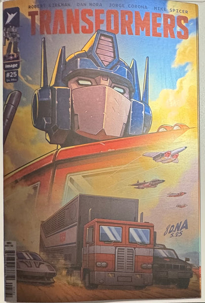 Transformers #25 Cover I David Nakayama Foil Variant – Image Comics 2025