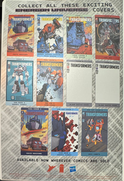 Transformers #25 Cover I David Nakayama Foil Variant – Image Comics 2025