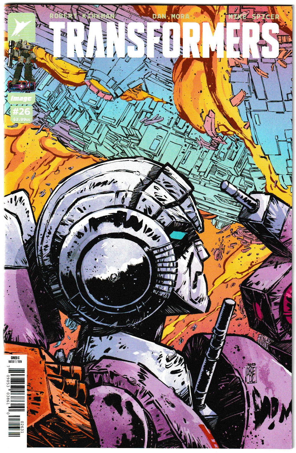 Transformers #26 Cover C Jorge Corona & Mike Spicer Connecting – Image Comics 2025 (1st Print)