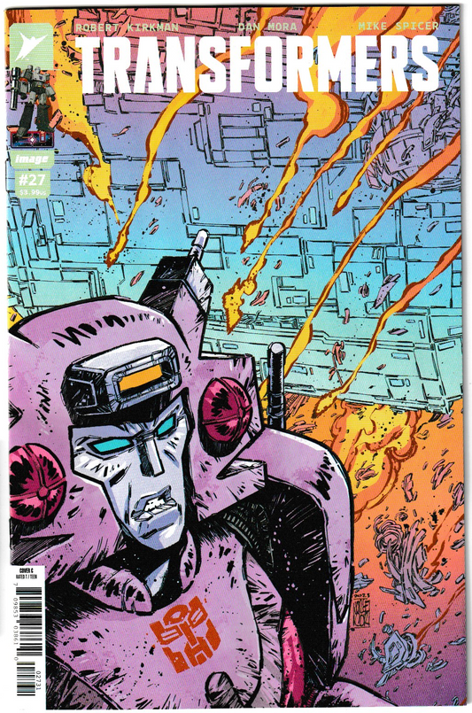 Transformers #27 Cover C Jorge Corona & Mike Spicer Connecting – Image Comics 2025 (1st Print)
