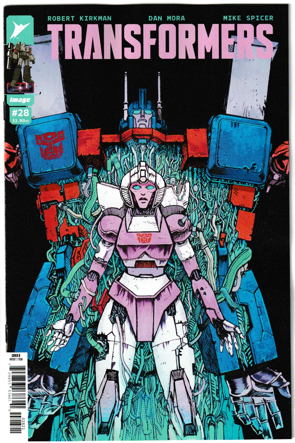 Transformers #28 Cover B Daniel Warren Johnson & Mike Spicer – Image Comics 2025 (1st Print)