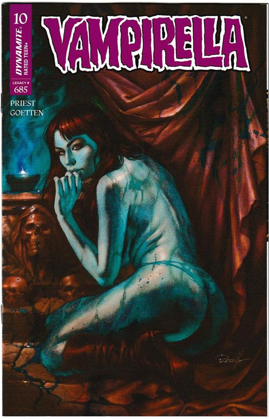 VAMPIRELLA #10 CVR M LUCIO PARRILLO ULTRAVIOLET FOC BONUS VAR