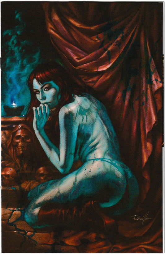 VAMPIRELLA #10 CVR O INC 1:10 LUCIO PARRILLO ULTRAVIOLET VIRGIN FOC BONUS VAR