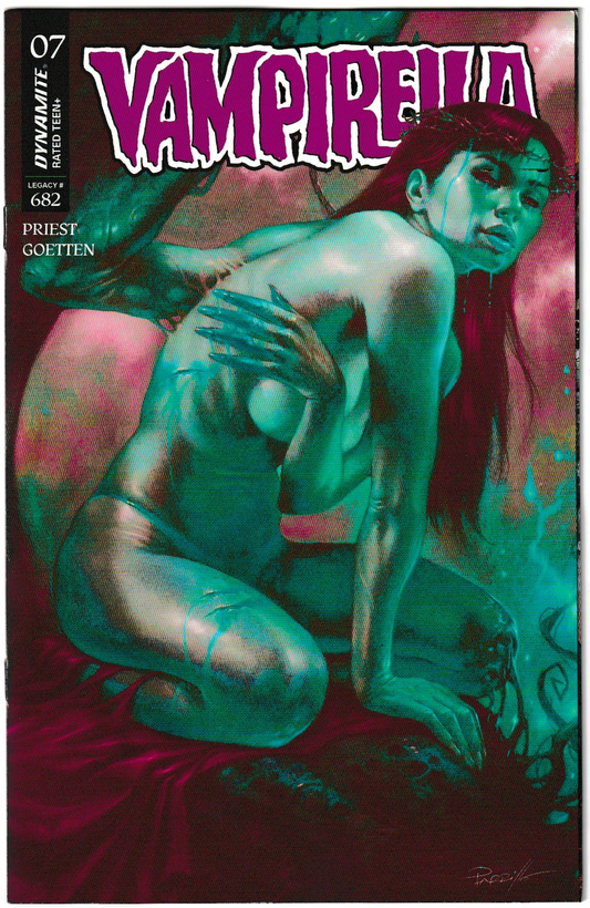 VAMPIRELLA (2025) #7 Cvr O Lucio Parrillo Ultraviolet FOC Bonus Var