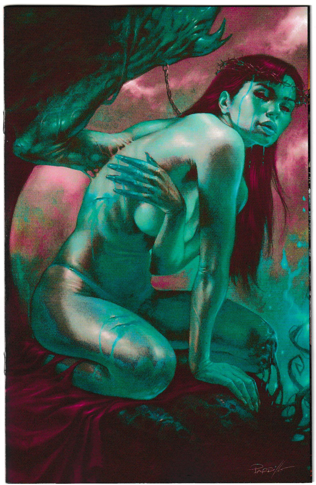 VAMPIRELLA (2025) #7 Cvr Q Inc 1:10 Lucio Parrillo Ultraviolet Virgin FOC Bonus Var