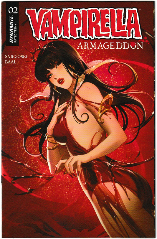 Vampirella: Armageddon #2 Cover B Lesley “Leirix” Li Variant (Dynamite Entertainment, 2025) (NM/NM+)