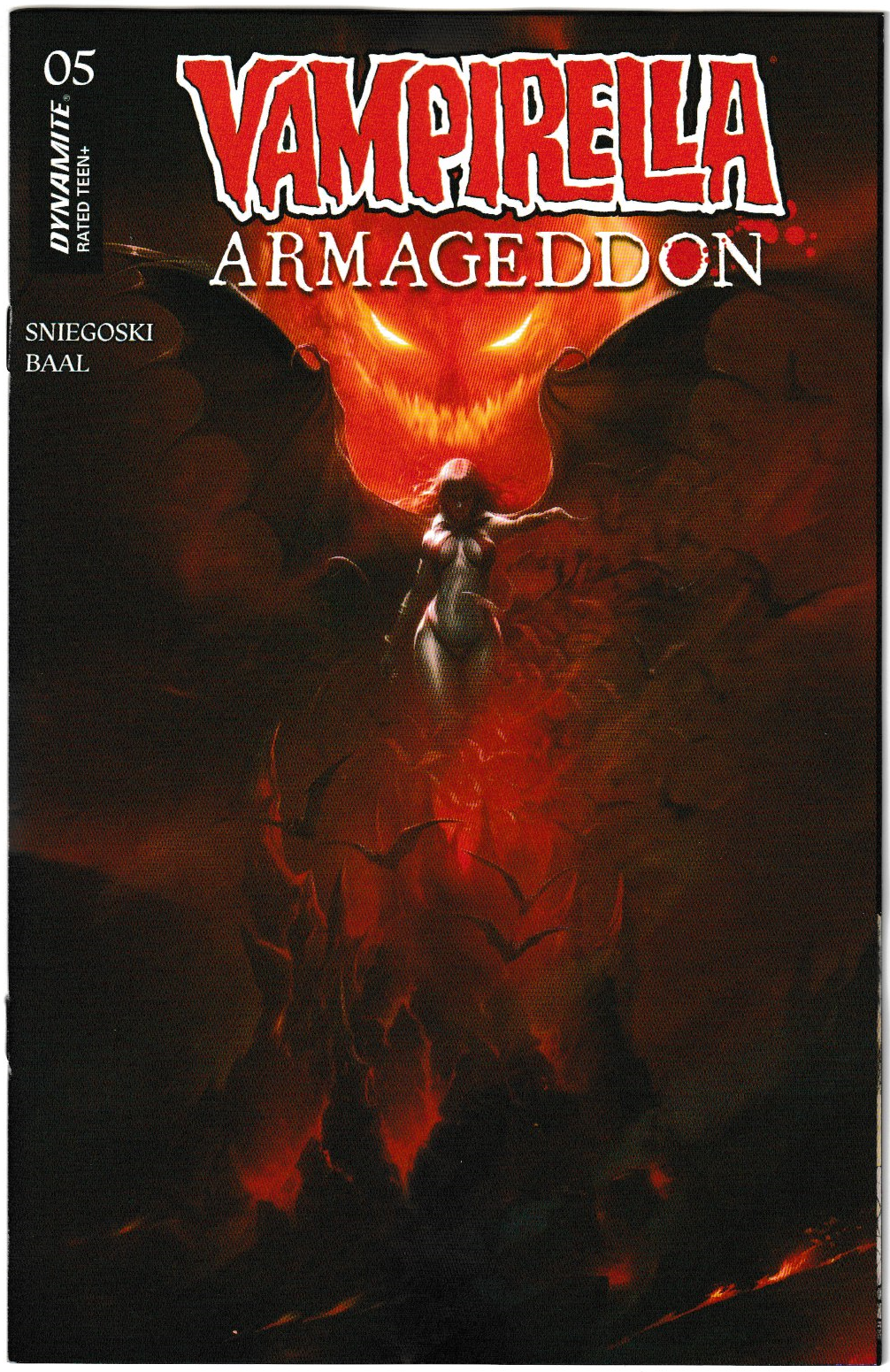 Vampirella: Armageddon #5 Cvr A Francesco Mattina (Dynamite Entertainment, 2025)