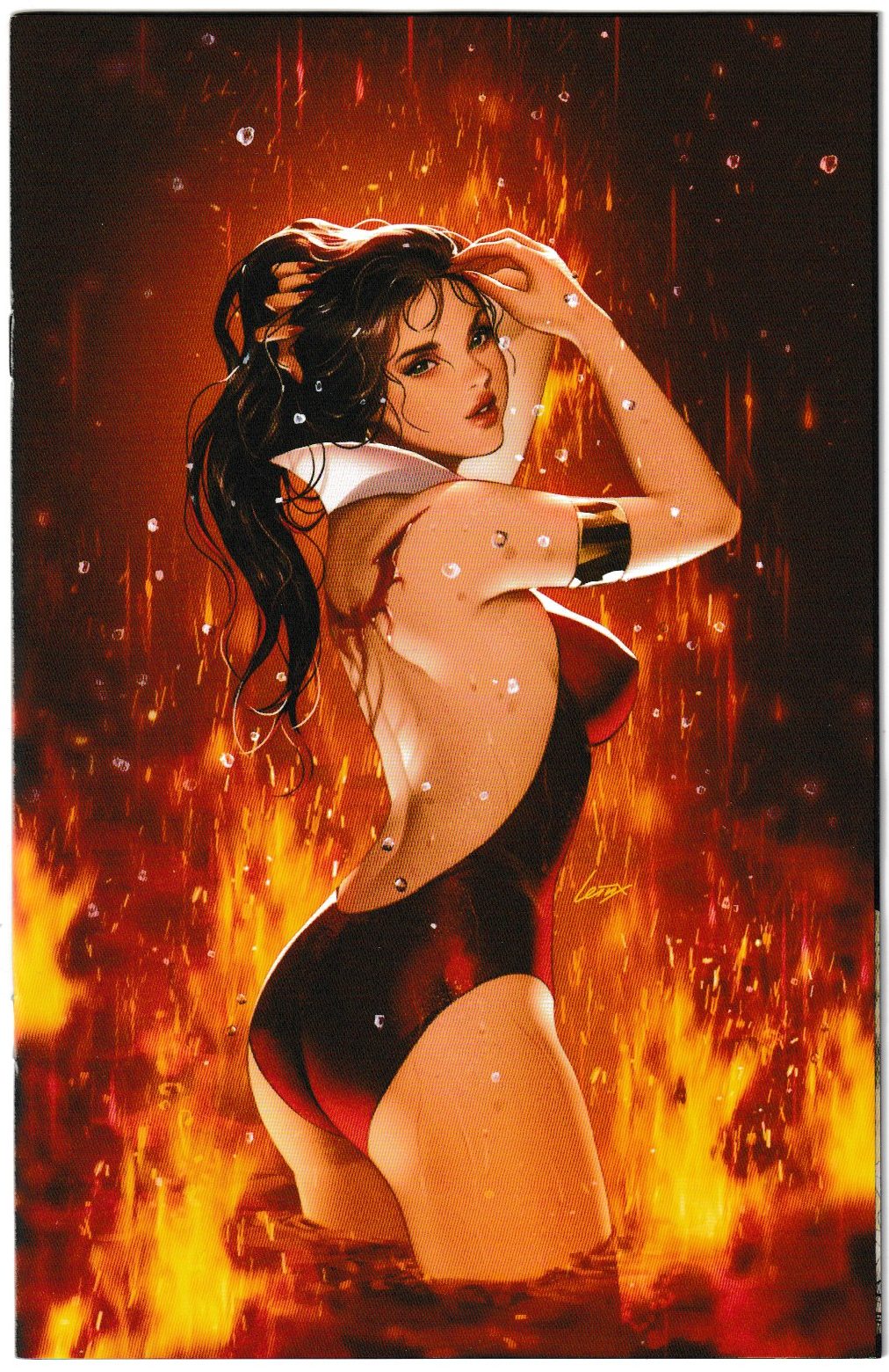 Vampirella: Armageddon #5 Cvr H Inc 1:15 Leirix Li Virgin (Dynamite Entertainment, 2025)