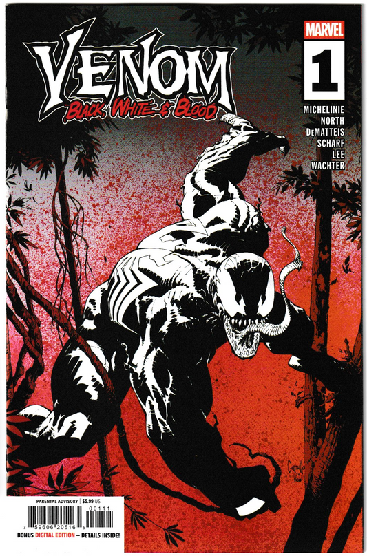 Venom: Black, White & Blood #1 Cover A Greg Capullo (Marvel Comics, 2025)