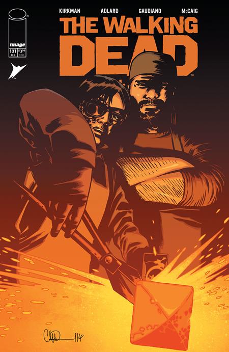 WALKING DEAD DELUXE #131 CVR B CHARLIE ADLARD & DAVE MCCAIG VAR (MR) (1st Print)