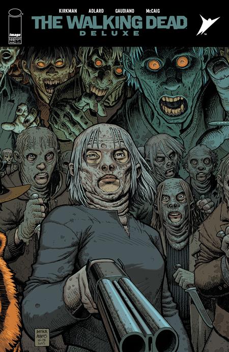 WALKING DEAD DELUXE #132 CVR D ARTHUR ADAMS & DAVE MCCAIG VAR (MR)