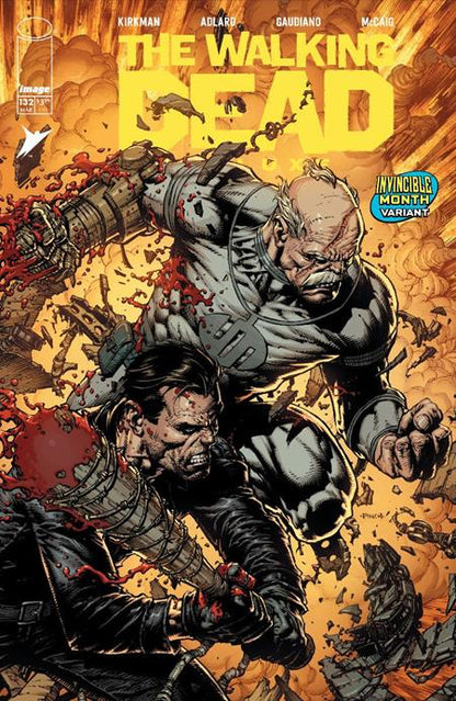 (Bundle of x10) WALKING DEAD DELUXE #132 CVR F DAVID FINCH & DAVE MCCAIG INVINCIBLE TEAM UP VAR (MR) [10 Book Bundle]