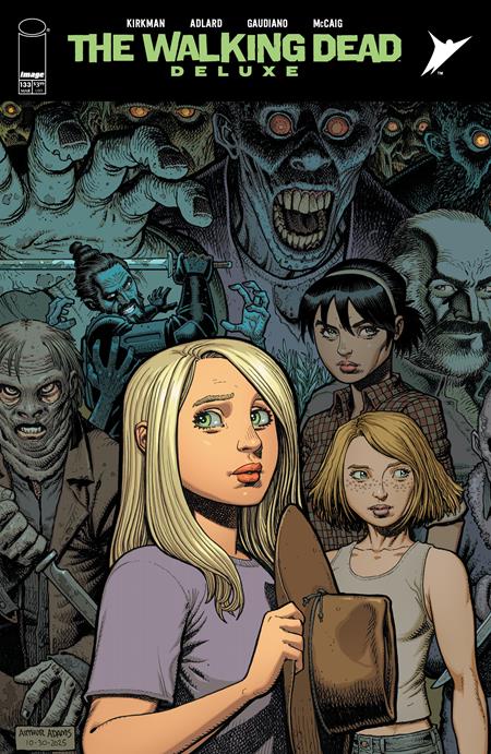 WALKING DEAD DELUXE #133 CVR D ARTHUR ADAMS & DAVE MCCAIG VAR (MR)