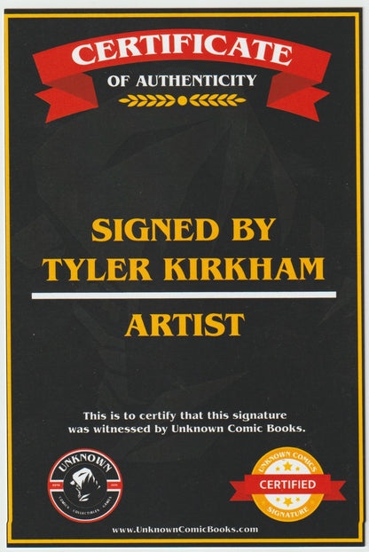 Wolverine Revenge #5 Red Band Tyler Kirkham Exclusive Variant [SIGNED BY TYLER KIRKHAM]