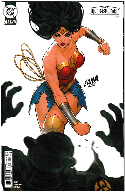 Wonder Woman #24 Cover B David Nakayama Card Stock Variant (DC Comics, 2025) (NM/NM+)