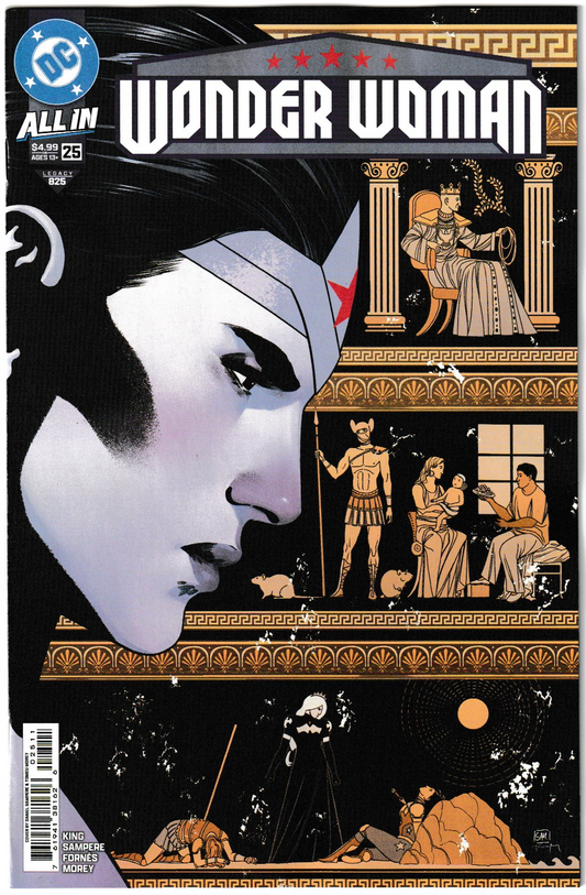 Wonder Woman #25 Cvr A Daniel Sampere (DC Comics 2025)