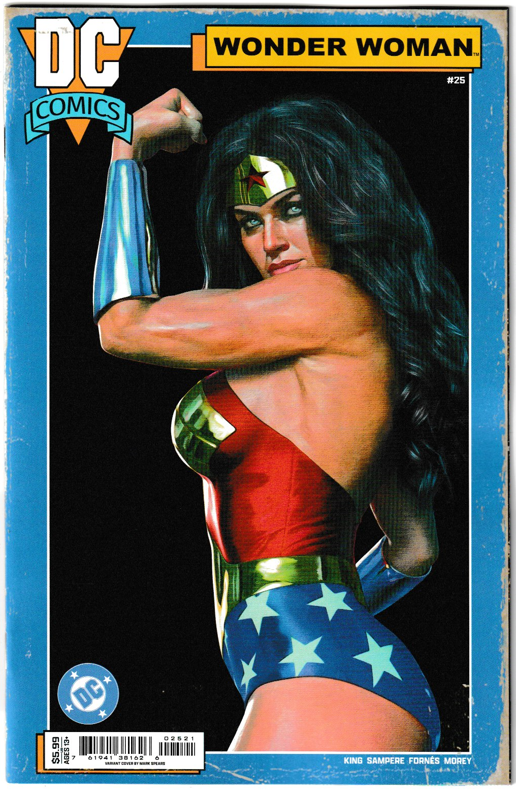 Wonder Woman #25 Cvr B Mark Spears Card Stock Var (DC Comics 2025)