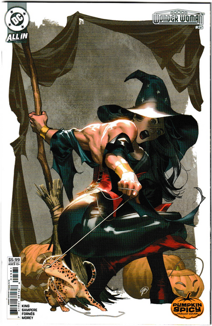 Wonder Woman #25 Cvr E Yasmine Putri Pumpkin Spicy Card Stock Var (DC Comics 2025)
