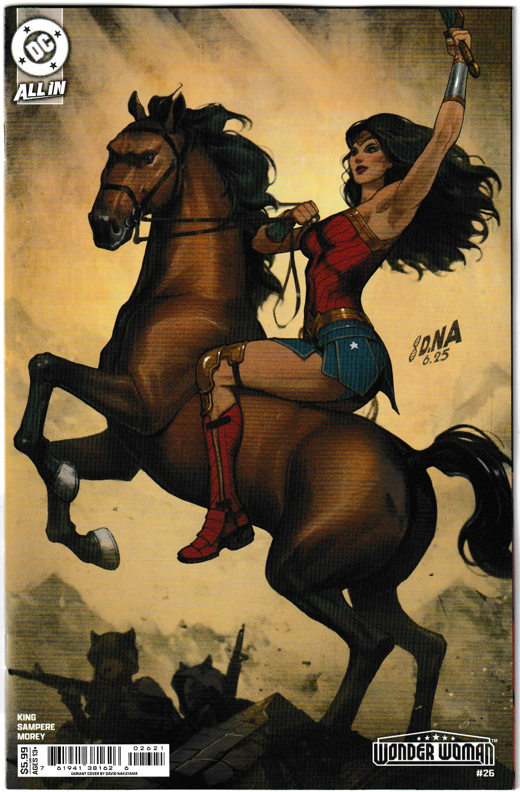 Wonder Woman #26 Cvr B David Nakayama Card Stock Var (DC Comics 2025)