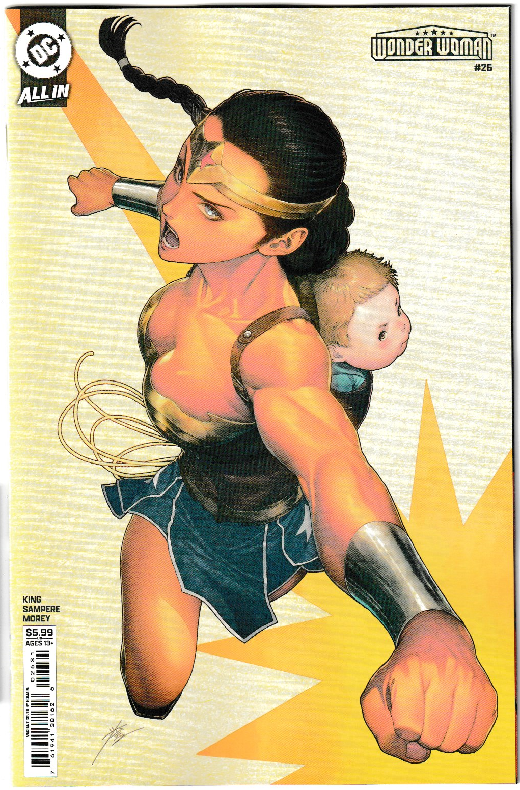 Wonder Woman #26 Cvr C Homare Card Stock Var (DC Comics 2025)