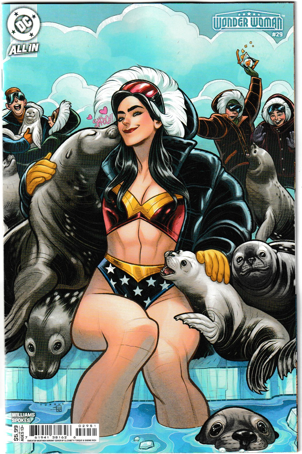 WONDER WOMAN #29 Bundle 4 Covers A-C & E 1st Print [4 Book Bundle]