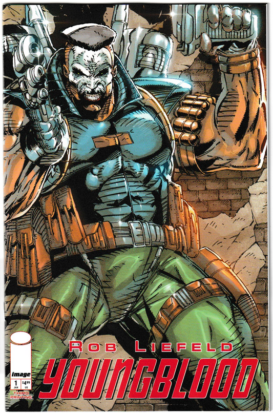 YOUNGBLOOD #1 (2025) 3RD PTG CVR B ROB LIEFELD VAR (3rd Print)