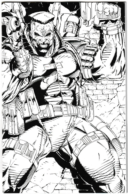 YOUNGBLOOD #1 (2025) 3RD PTG CVR C INC 1:10 ROB LIEFELD B&W VIRGIN VAR (3rd Print)