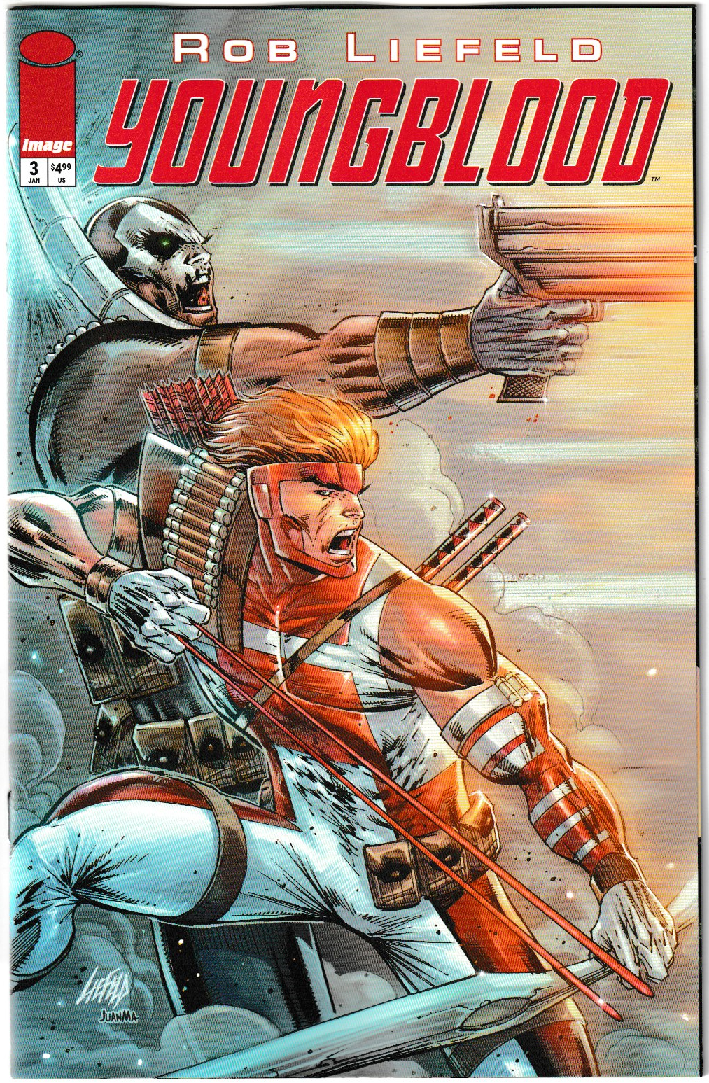 YOUNGBLOOD #3 (2025) CVR A ROB LIEFELD (MR) (1st Print)