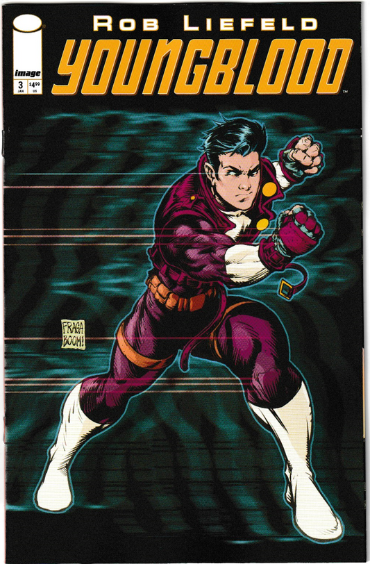 YOUNGBLOOD #3 (2025) CVR B DON FRAGA VAR (MR) (1st Print)