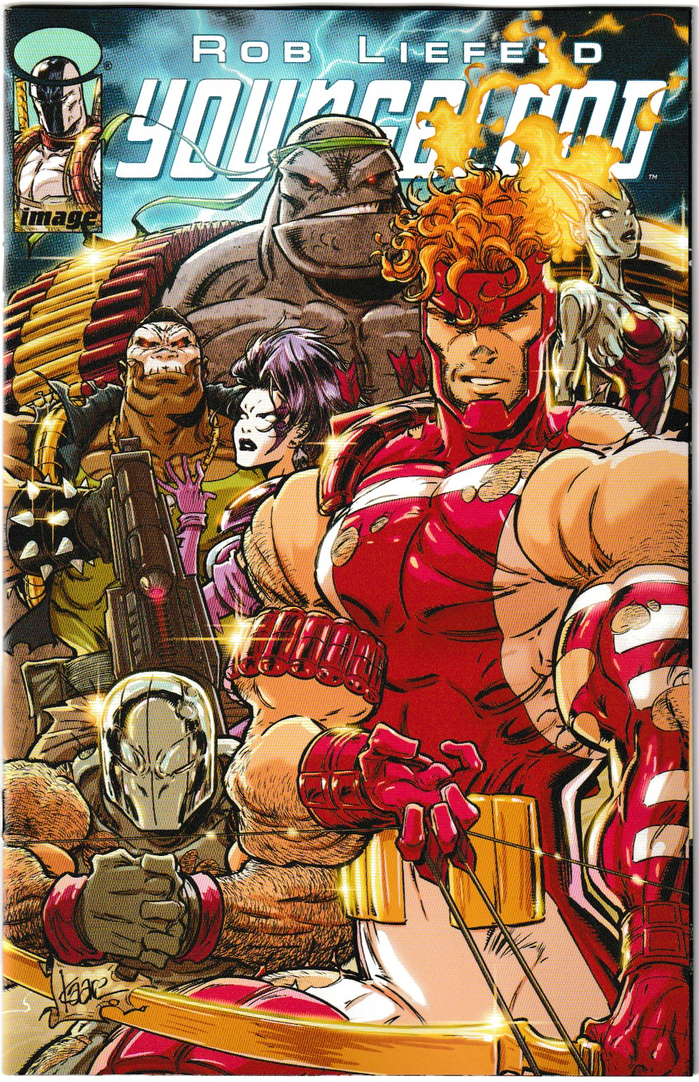 YOUNGBLOOD #3 (2025) CVR C KAARE ANDREWS VAR (MR) (1st Print)