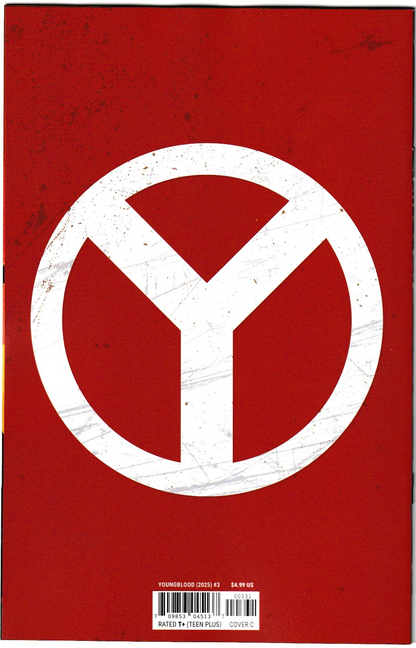 YOUNGBLOOD #3 (2025) CVR C KAARE ANDREWS VAR (MR) (1st Print)