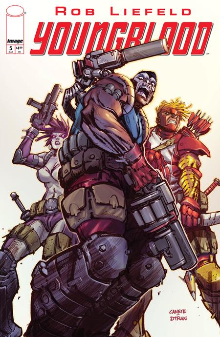 YOUNGBLOOD #5 Bundle 5 Covers A-E (1st Print) [5 Book Bundle]
