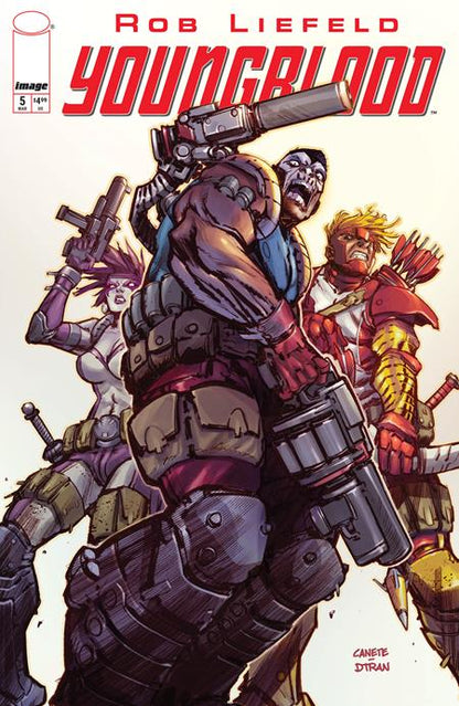 YOUNGBLOOD #5 Bundle 5 Covers A-E (1st Print) [5 Book Bundle]