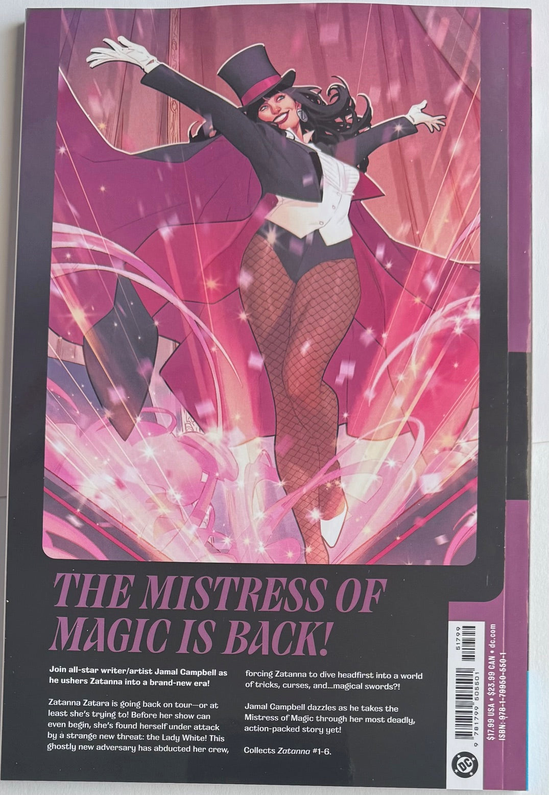 Zatanna (Vol 3) Trade Paperback – DC Comics 2025