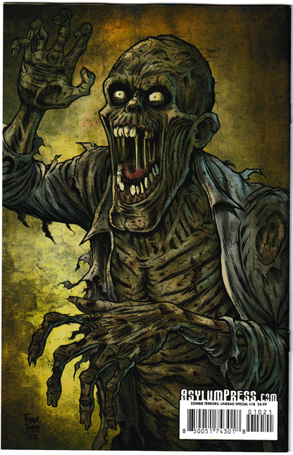 ZOMBIE TERROR #1 UNDEAD SPECIAL (ONE SHOT) CVR B STEVE MANNION VAR (MR)