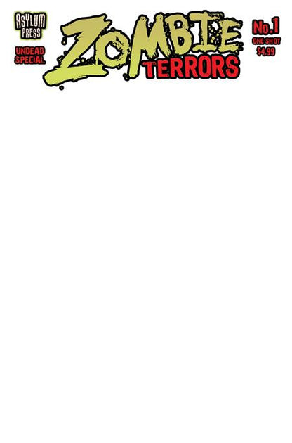 ZOMBIE TERROR #1 UNDEAD SPECIAL (ONE SHOT) Bundle Covers A-D 1st Print MATURE [4 Book Bundle]